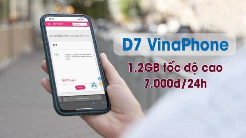 đăng ký gói d7 vinaphone