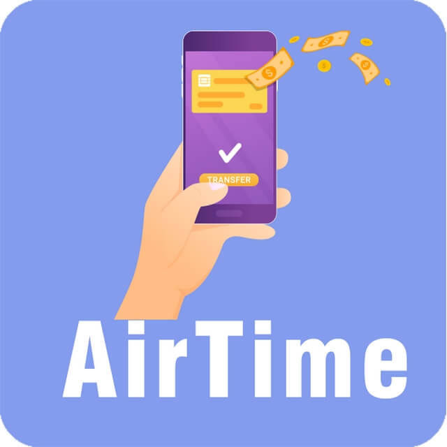 tài khoản airtime được mọi người sử dụng phổ biến hiện nay